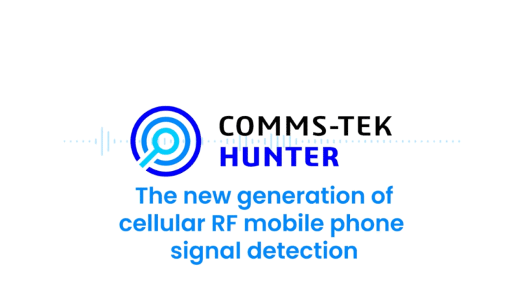 Comms Tek Hunter New generation of Cellular RF Mobile Phone Signal Detection