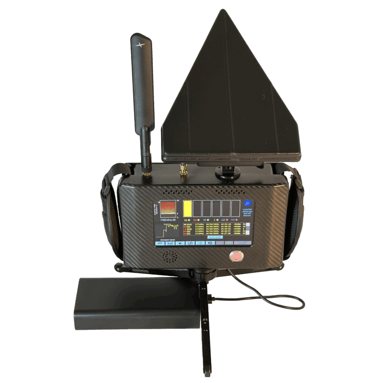 comms tek hunter mobile phone detector charging with powerbank