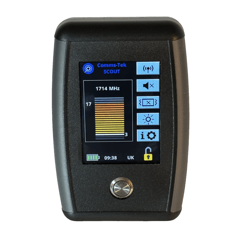 comms tek scout mobile phone detector
